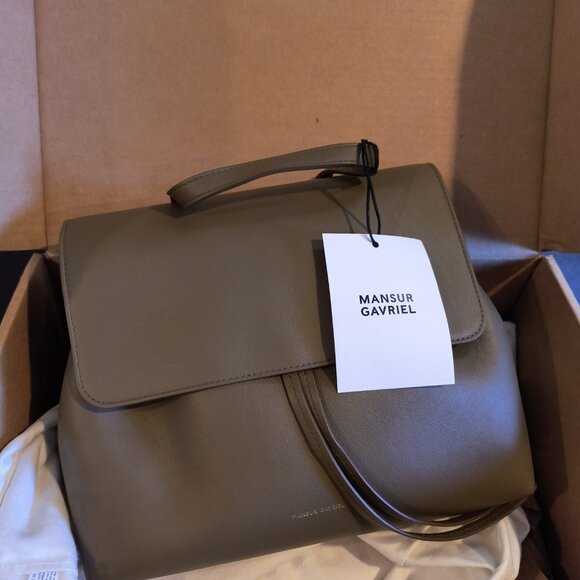 MANSUR GAVRIEL Soft Lady Bag - BRAND NEW & UNUSED - Bamboo - Picture 3 of 8